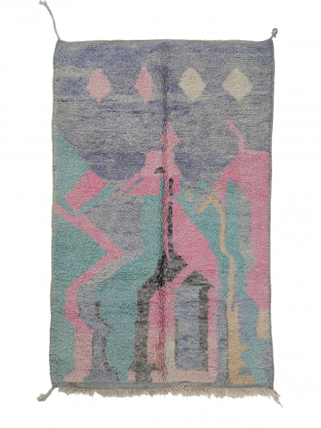 Kelim Marokkaanse Berber tapijt Azilal 250 x 150 cm