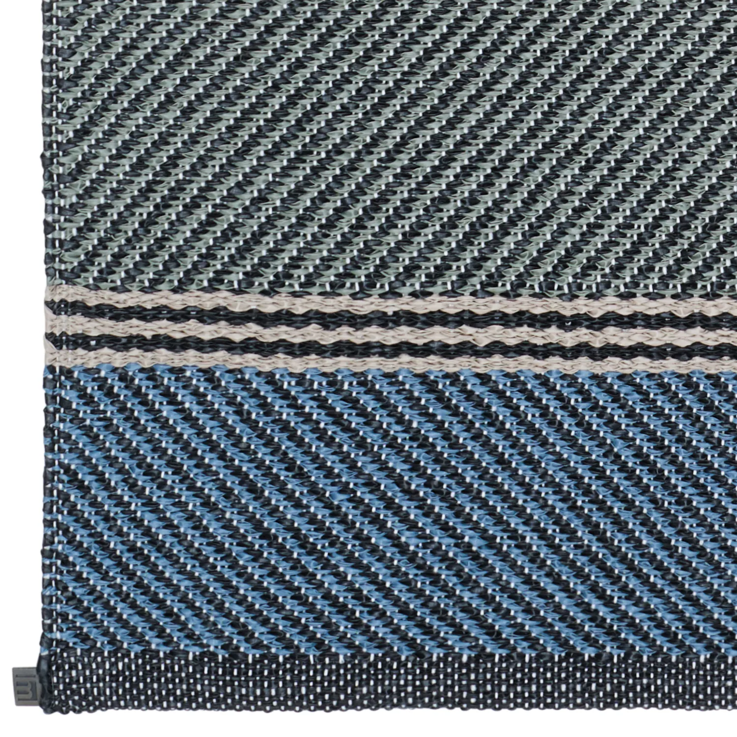 Plastic-kleden - Horredsmattan Mason (blauw)