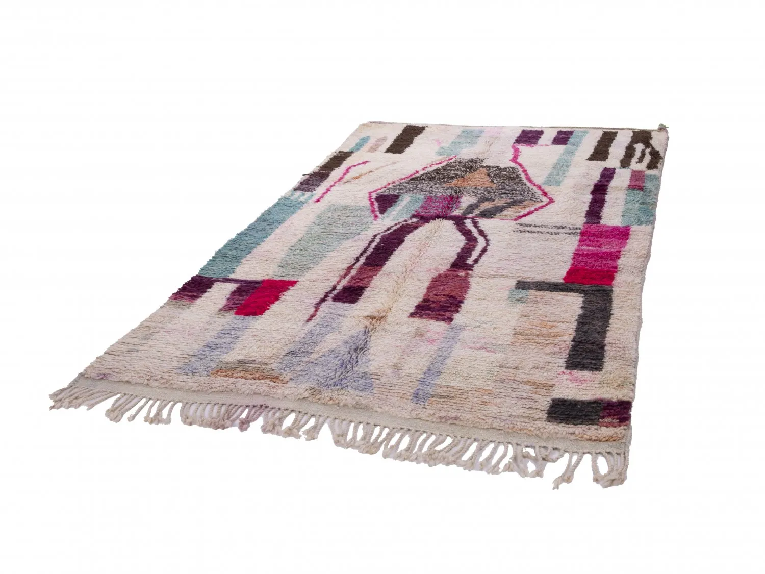 Kelim Marokkaanse Berber tapijt Azilal 260 x 170 cm