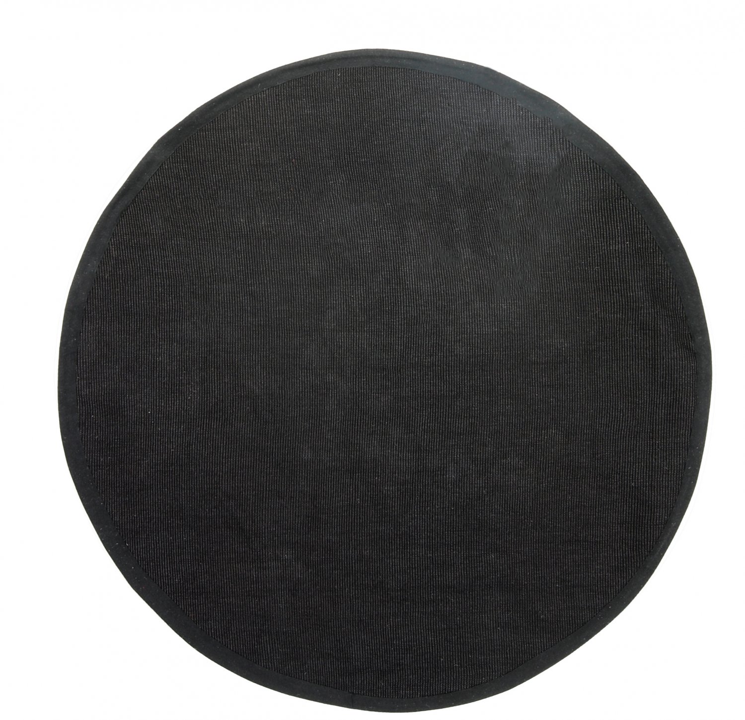 Ronde vloerkleden (sisal) - Agave (zwart)