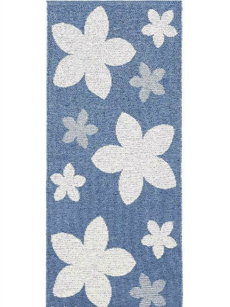 Plastic-kleden - Horredskleden Flower (blauw)