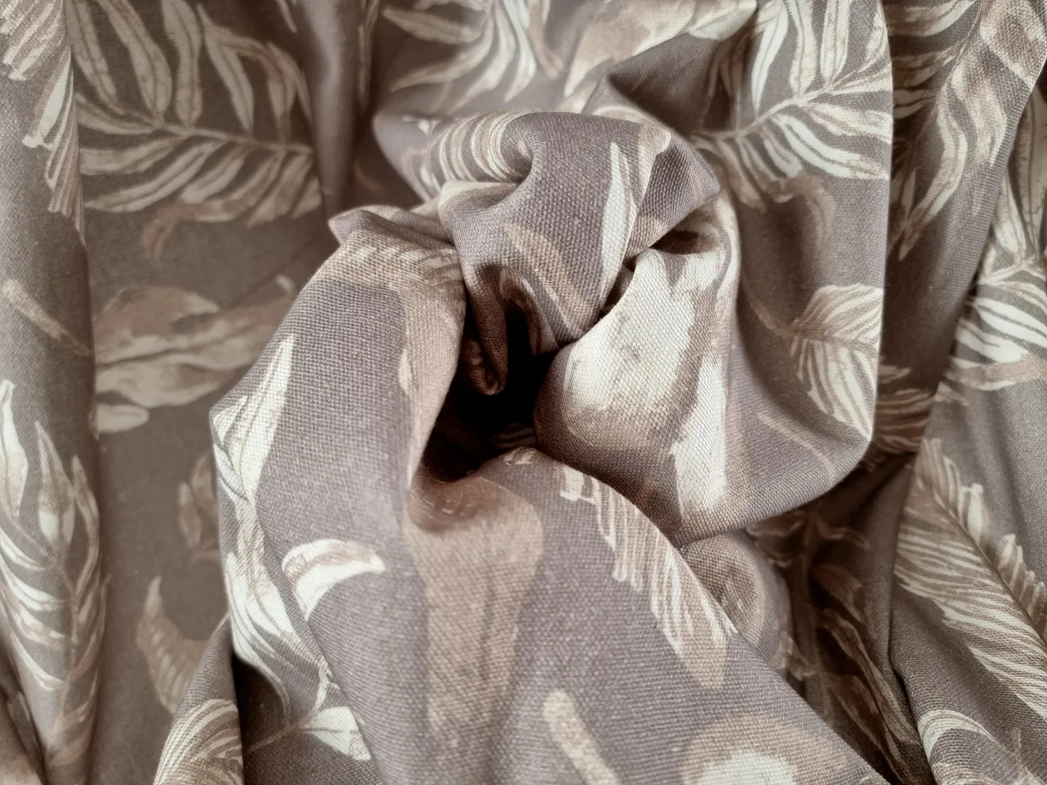 Gordijnen - Katoenen gordijn Lowe (beige)