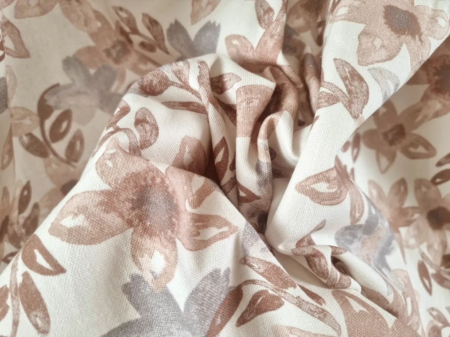 Gordijnen - Katoenen gordijn Petite (beige)