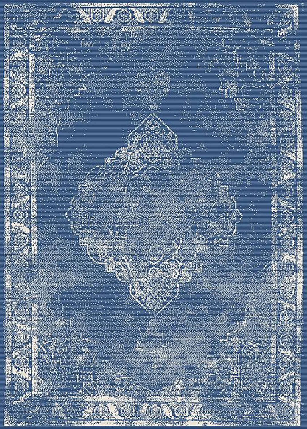 Vloerkleden voor binnen en buiten - Brussels Weave (blauw)