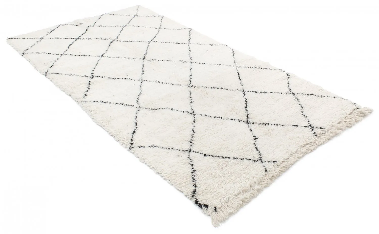Kelim Marokkaanse Berber tapijt Beni Ouarain 280 x 145 cm