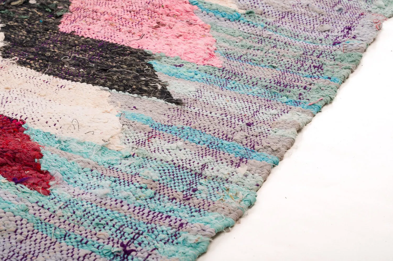 Marokkaanse Berber tapijt Boucherouite 150 x 310 cm