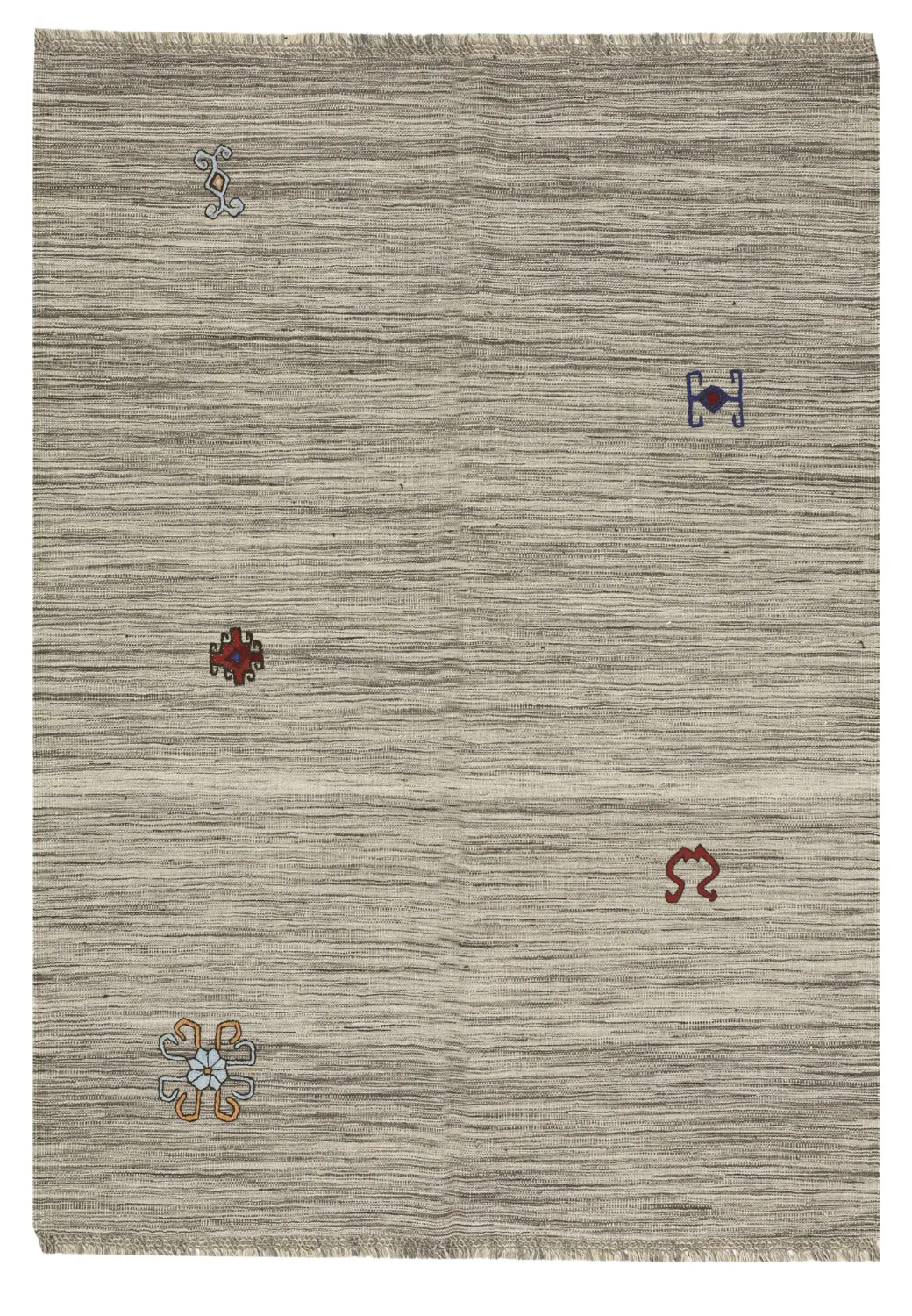 Oosters Tapijt - Modern Kelim Hand Woven - 157 x 227 cm