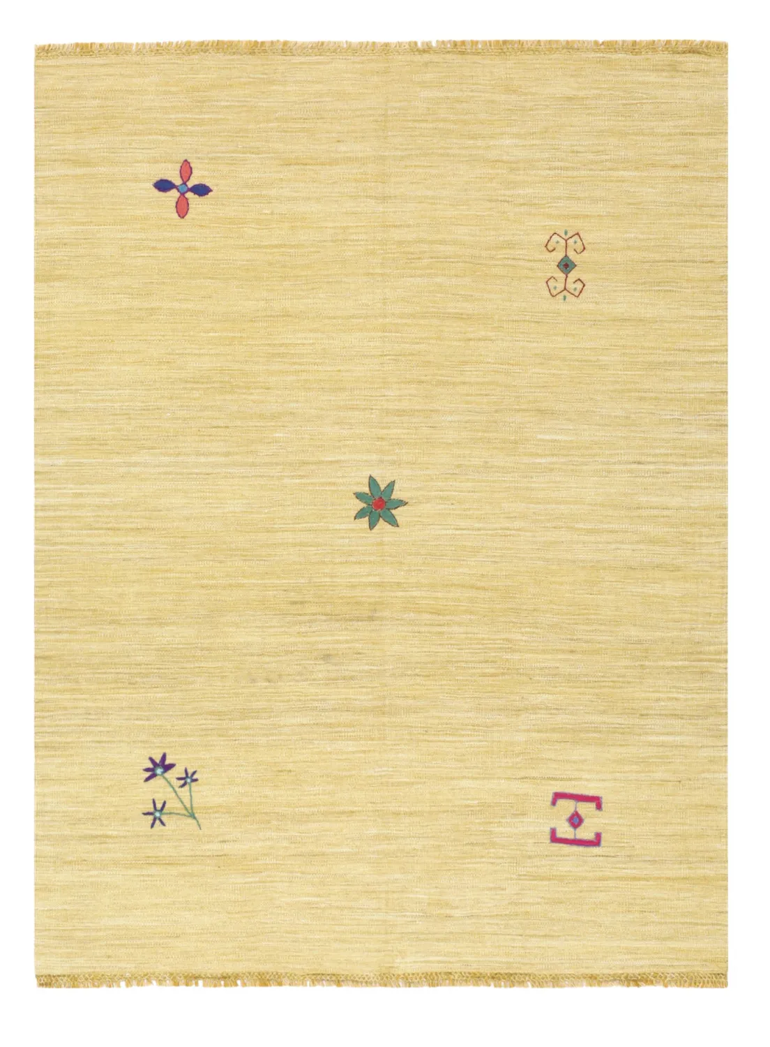 Oosters Tapijt - Modern Kelim Hand Woven - 153 x 200 cm