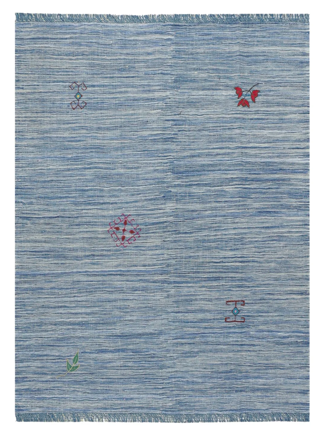 Oosters Tapijt - Modern Kelim Hand Woven - 155 x 203 cm