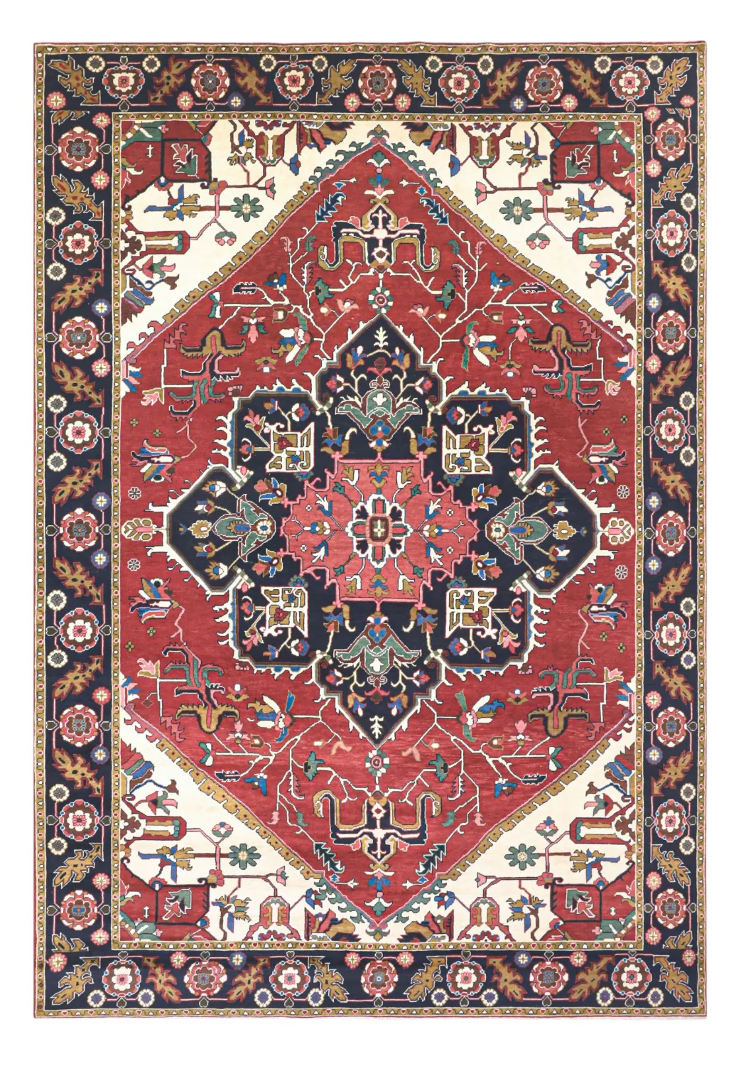 Oosters Tapijt - Hariz Hand Knotted - 241 x 313 cm
