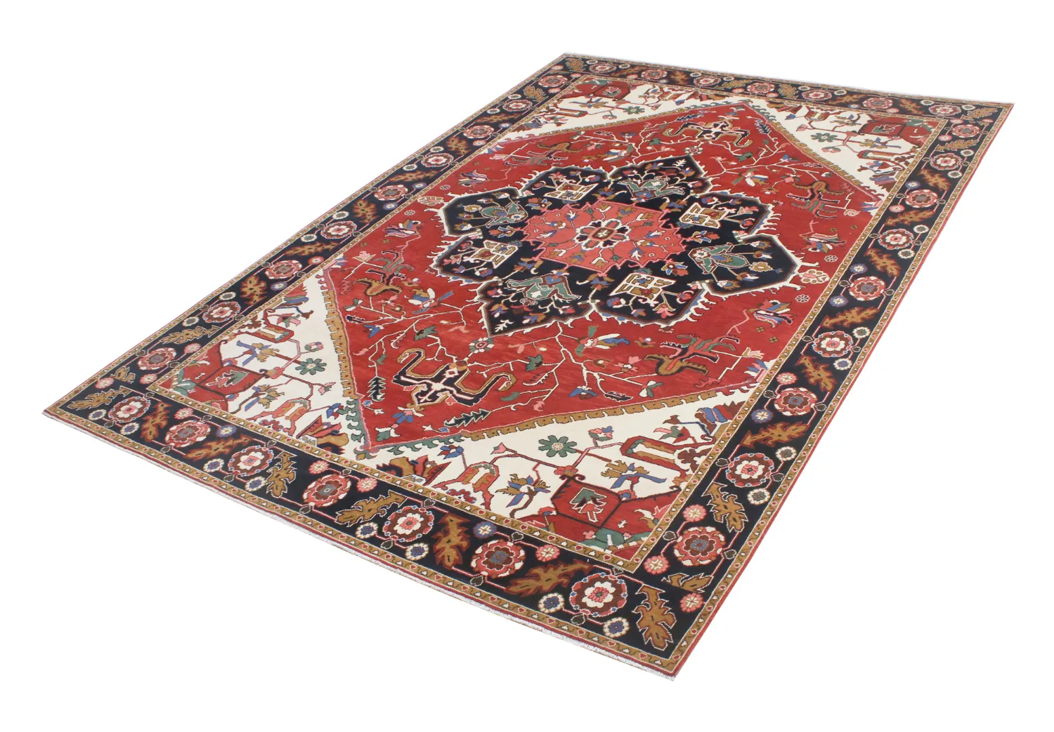 Oosters Tapijt - Hariz Hand Knotted - 241 x 313 cm