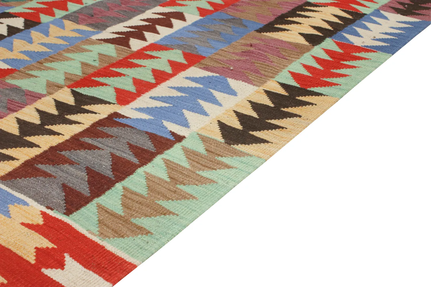 Oosters Tapijt - Hazara Kelim Hand Woven - 154 x 201 cm