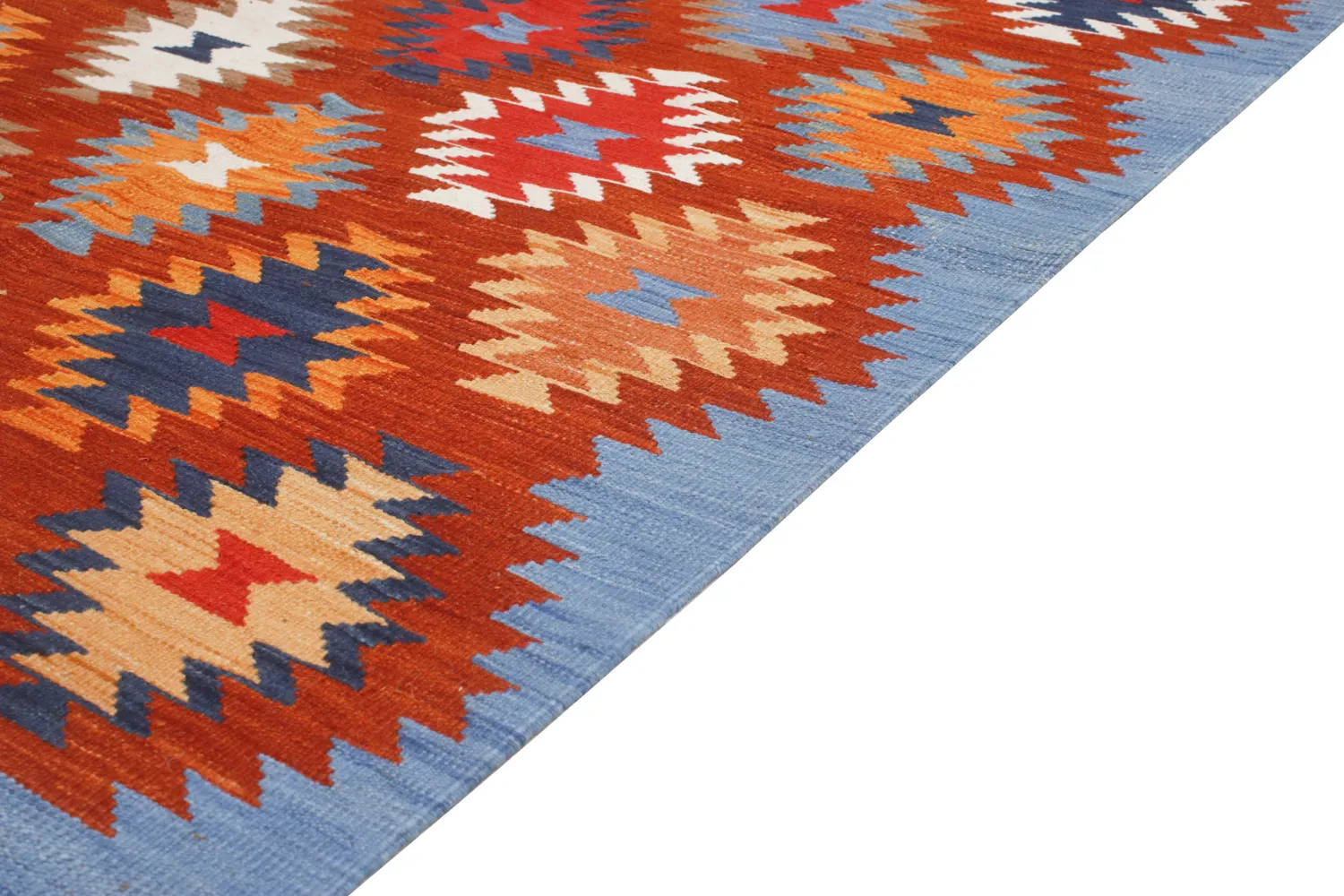Oosters Tapijt - Hazara Kelim Hand Woven - 135 x 184 cm