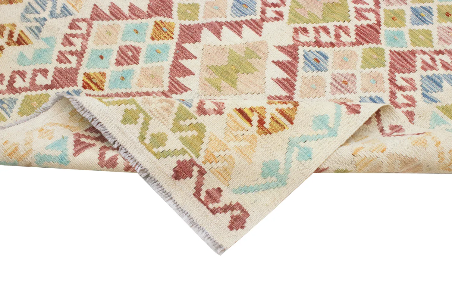 Oosters Tapijt - Vegi Kelim Hand Woven - 99 x 155 cm