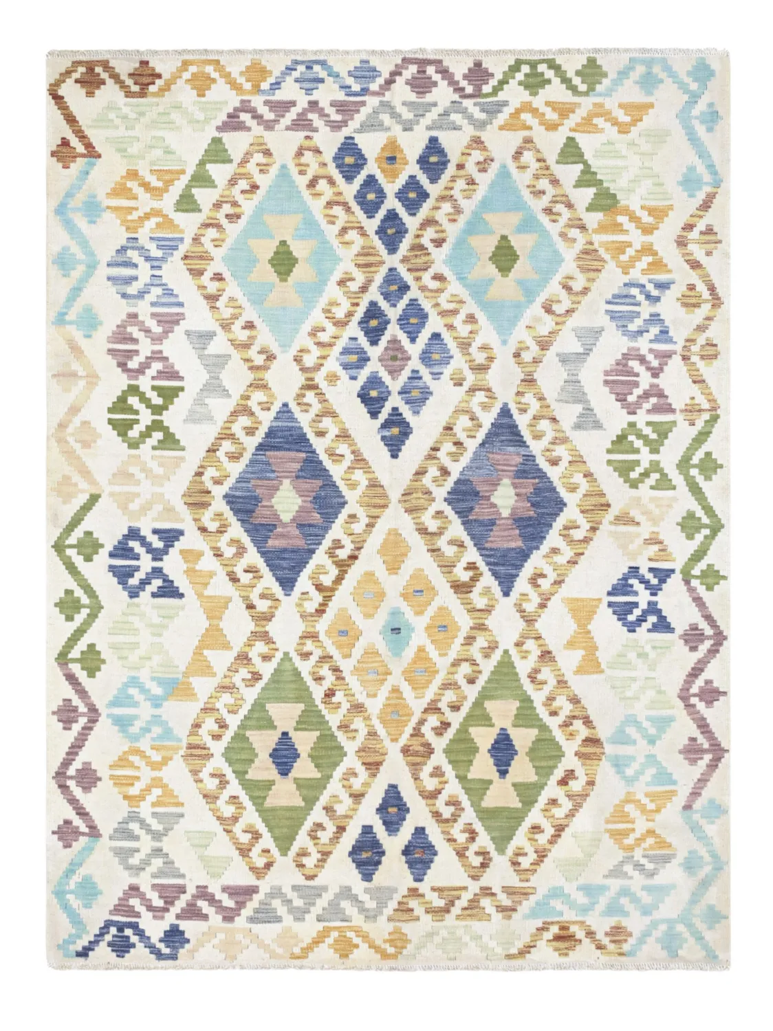 Oosters Tapijt - Vegi Kelim Hand Woven - 159 x 200 cm