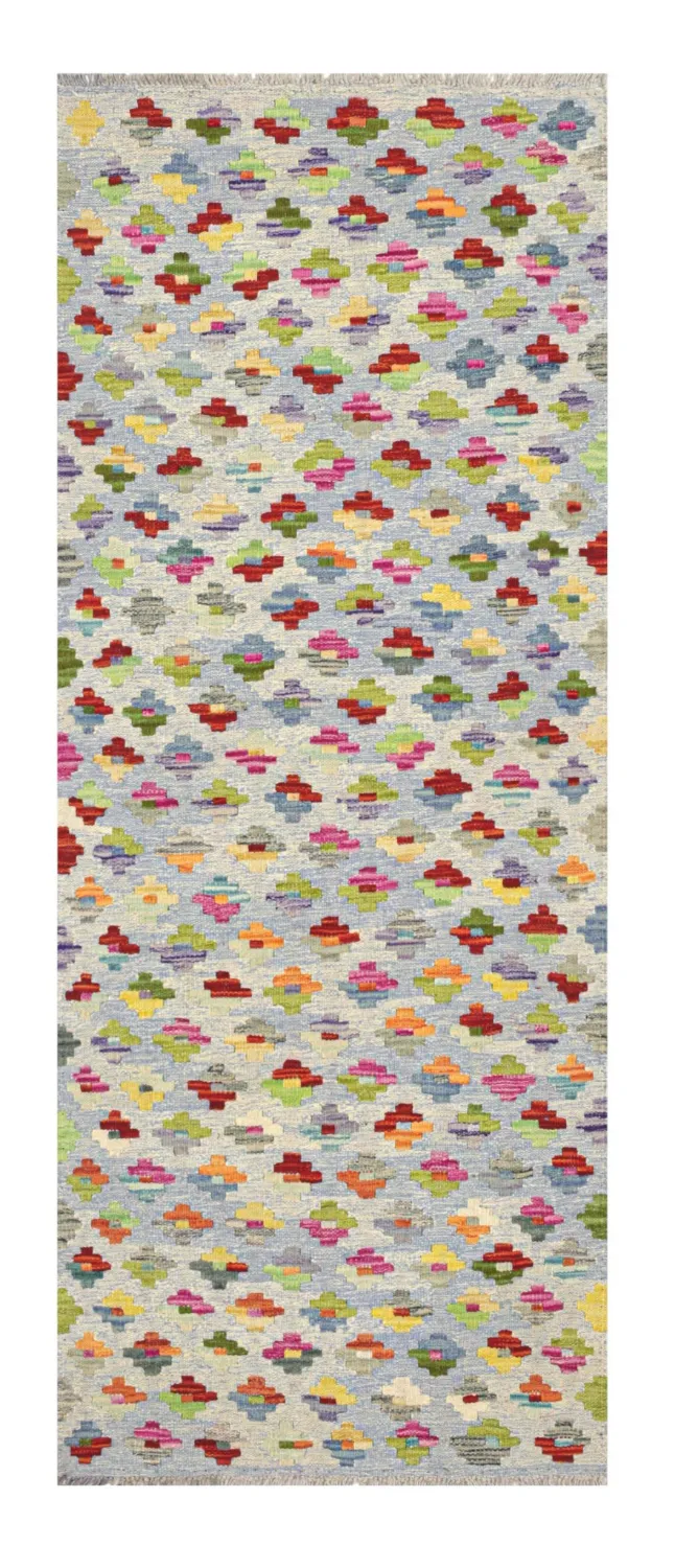 Oosters Tapijt - Vegi Kelim Hand Woven - 77 x 197 cm