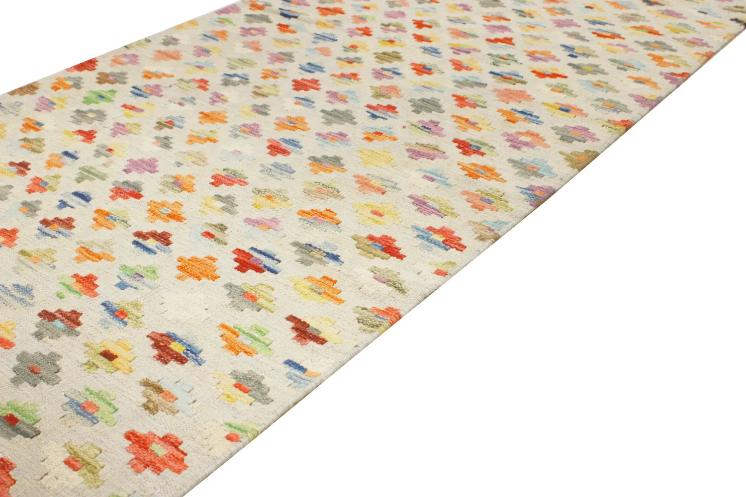 Oosters Tapijt - Vegi Kelim Hand Woven - 77 x 197 cm