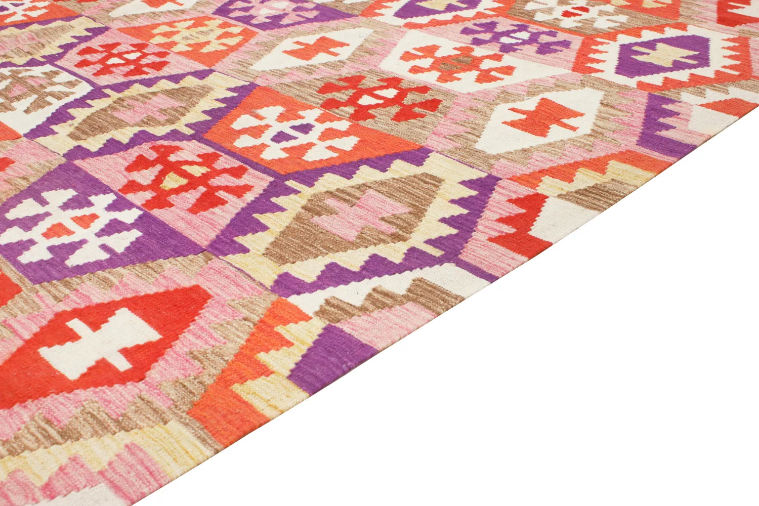 Oosters Tapijt - Vegi Kelim Hand Woven - 251 x 300 cm