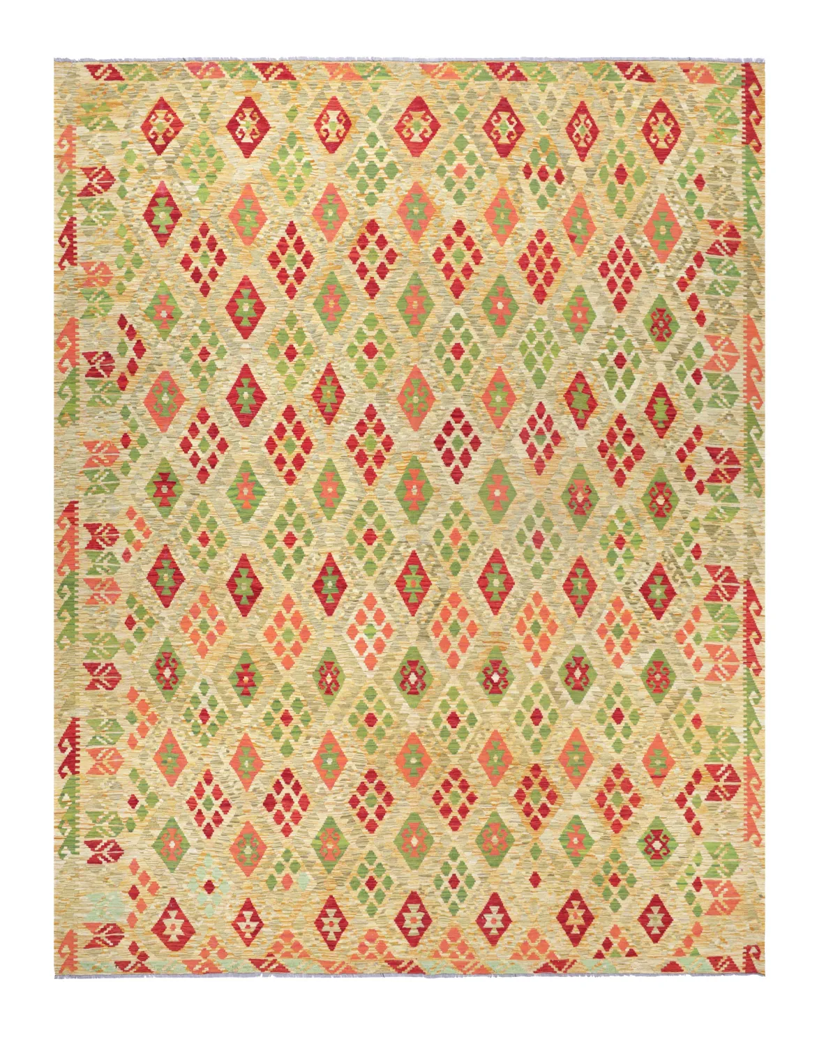 Oosters Tapijt - Vegi Kelim Hand Woven - 305 x 392 cm