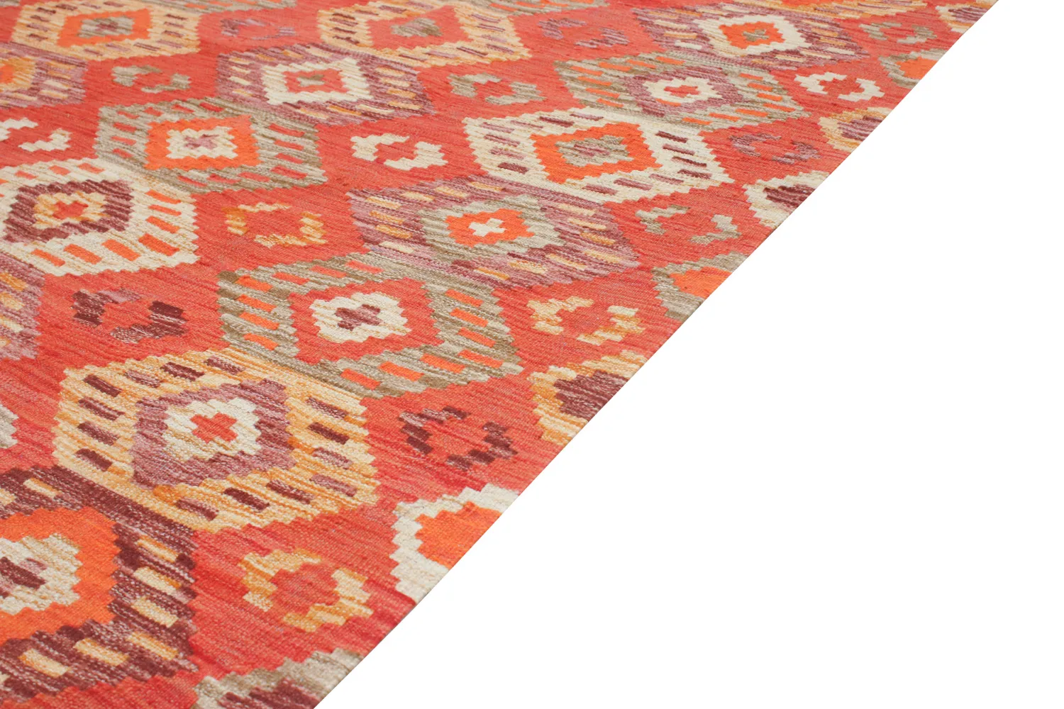 Oosters Tapijt - Vegi Kelim Hand Woven - 123 x 172 cm