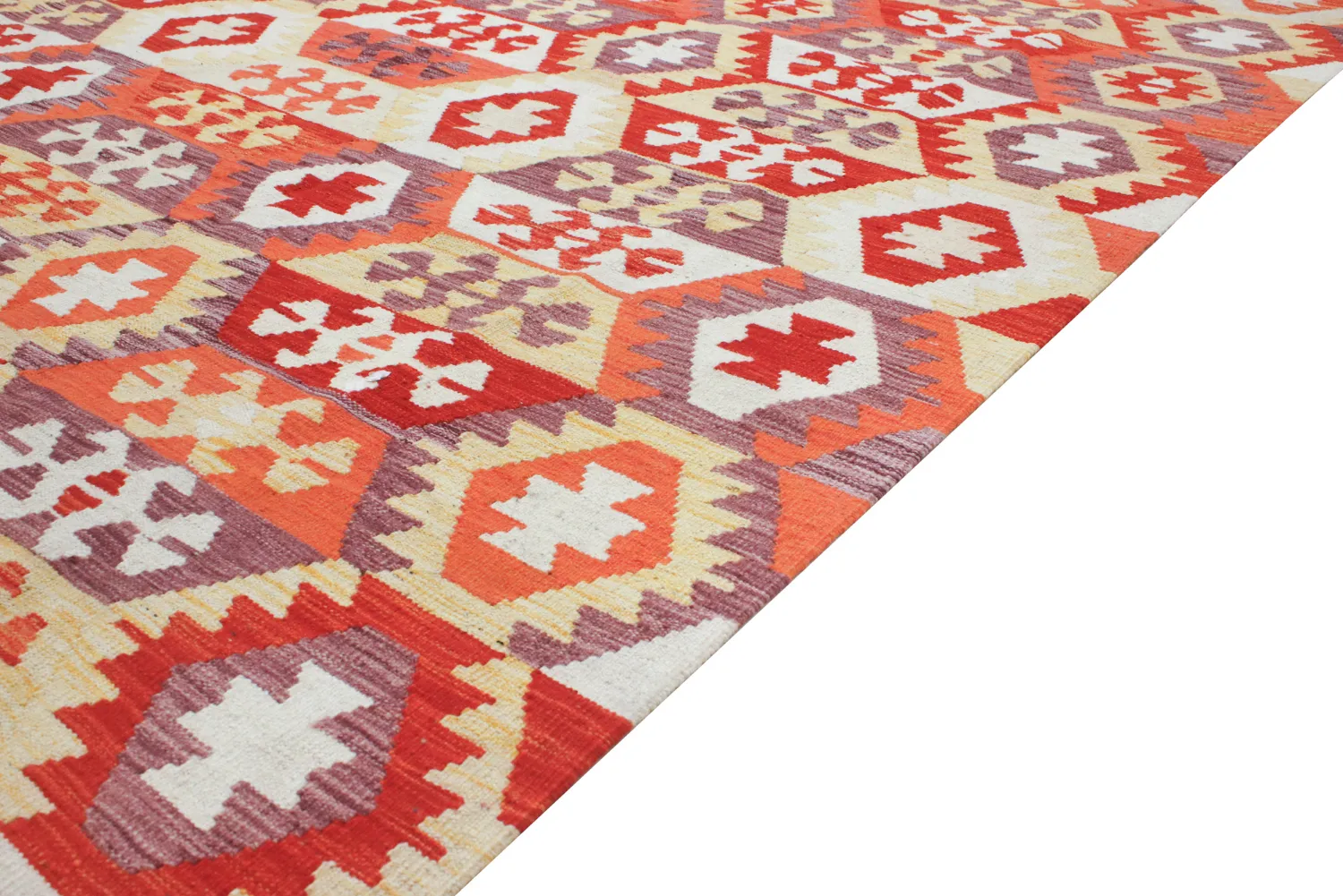 Oosters Tapijt - Vegi Kelim Hand Woven - 248 x 352 cm