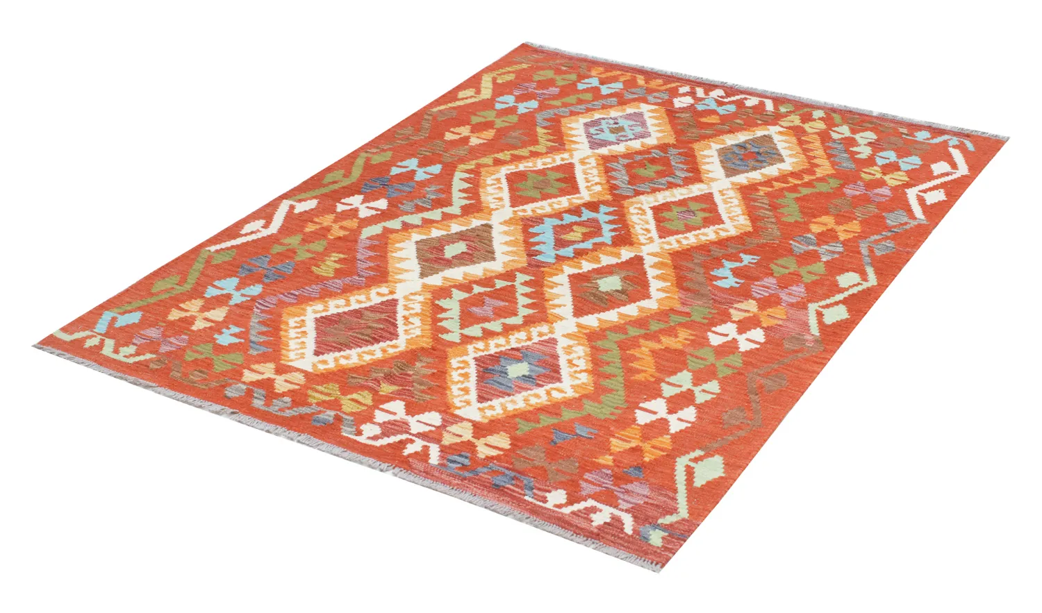 Oosters Tapijt - Vegi Kelim Hand Woven - 130 x 176 cm