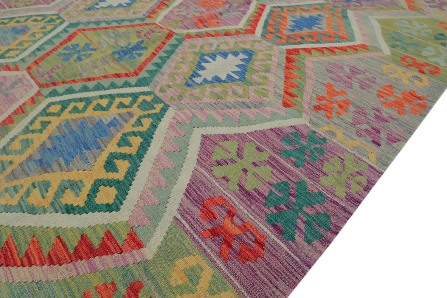 Oosters Tapijt - Vegi Kelim Hand Woven - 200 x 293 cm