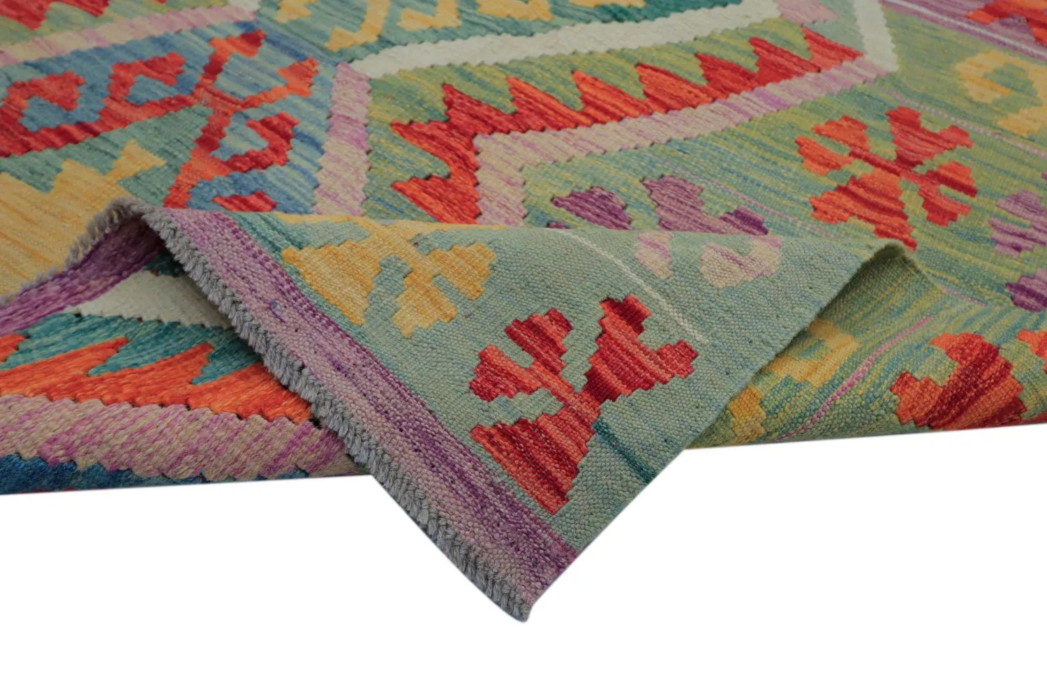 Oosters Tapijt - Vegi Kelim Hand Woven - 200 x 293 cm
