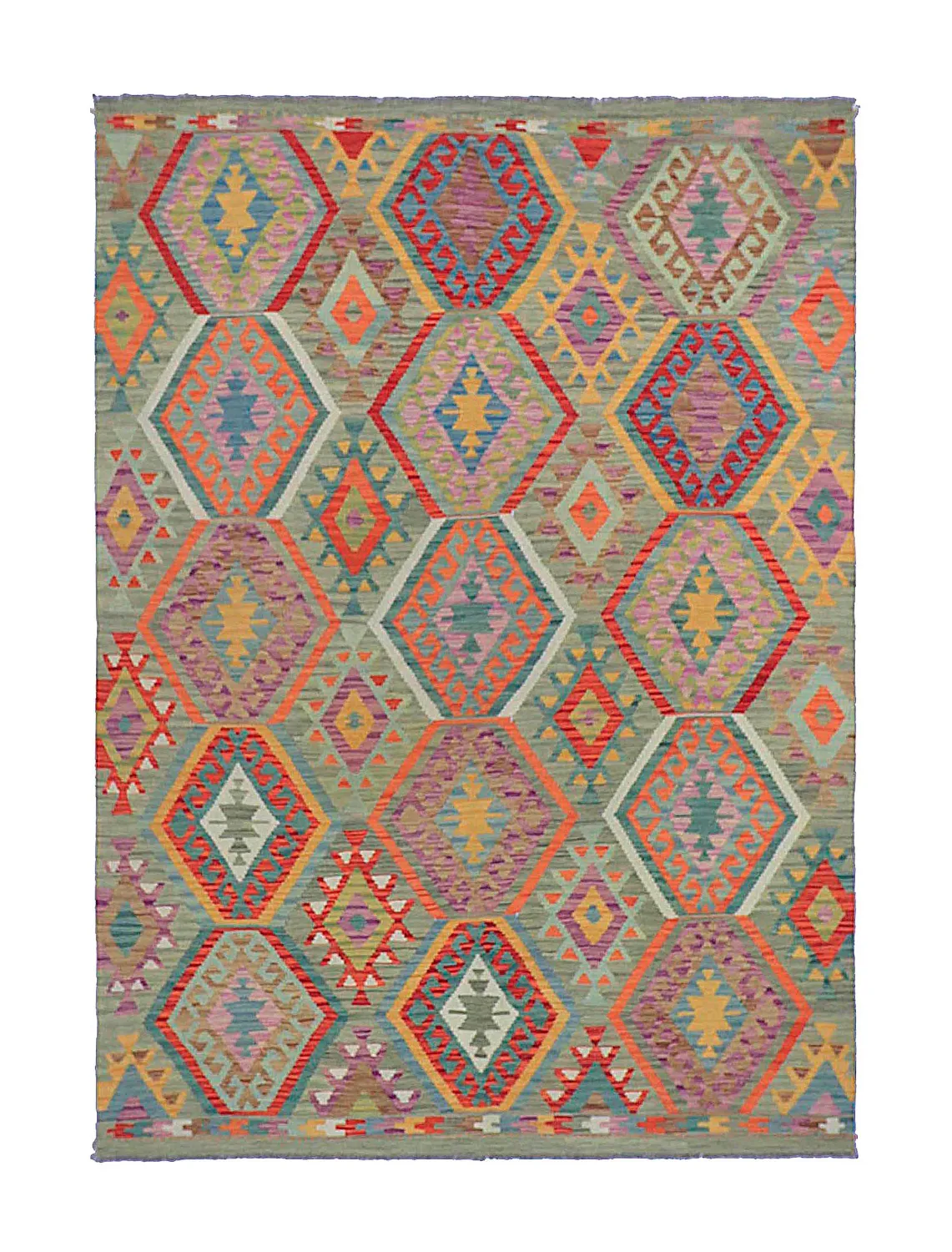 Oosters Tapijt - Vegi Kelim Hand Woven - 178 x 248 cm