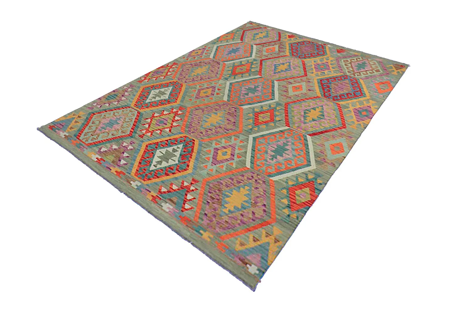 Oosters Tapijt - Vegi Kelim Hand Woven - 178 x 248 cm