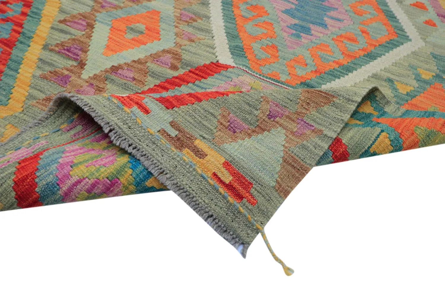 Oosters Tapijt - Vegi Kelim Hand Woven - 178 x 248 cm