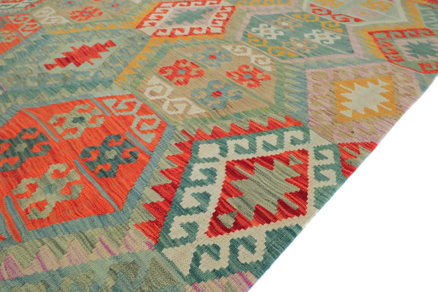 Oosters Tapijt - Vegi Kelim Hand Woven - 171 x 253 cm