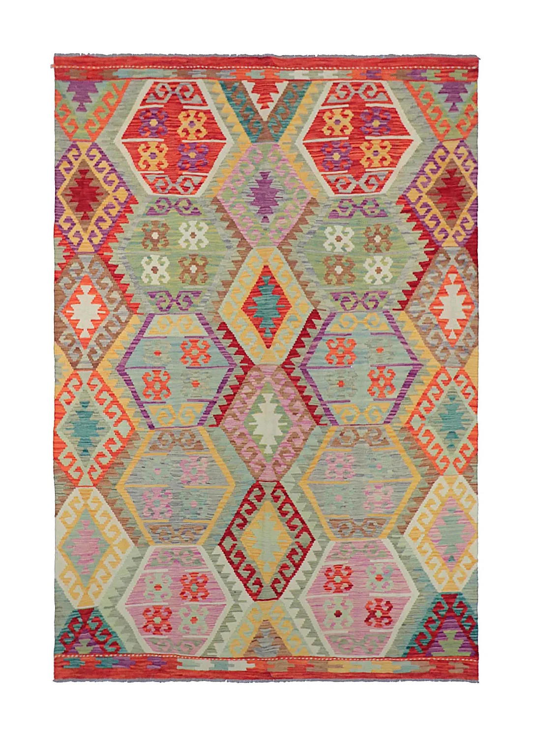Oosters Tapijt - Vegi Kelim Hand Woven - 172 x 256 cm