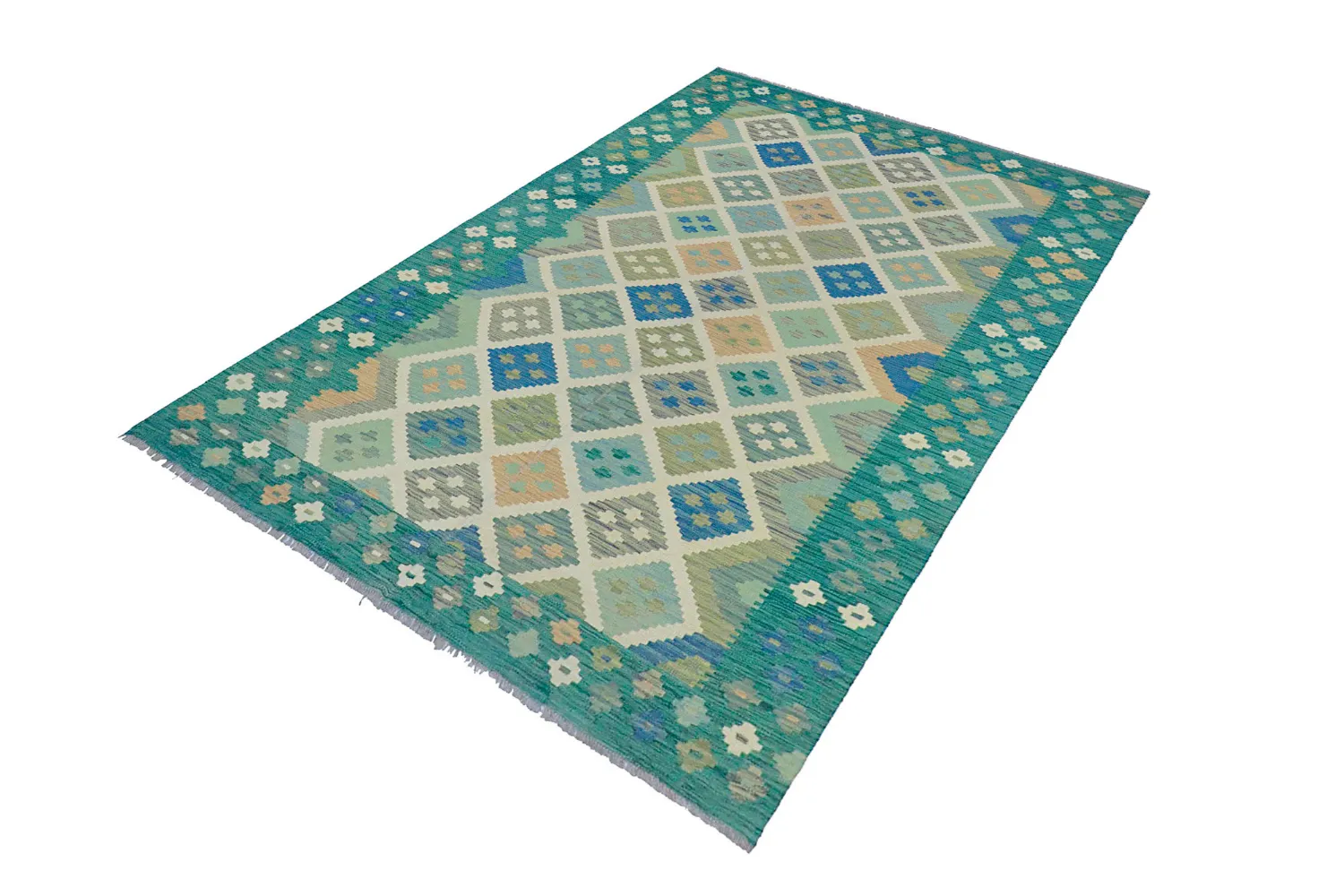Oosters Tapijt - Vegi Kelim Hand Woven - 169 x 248 cm