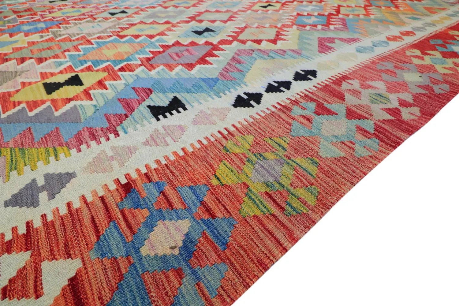 Oosters Tapijt - Vegi Kelim Hand Woven - 323 x 415 cm
