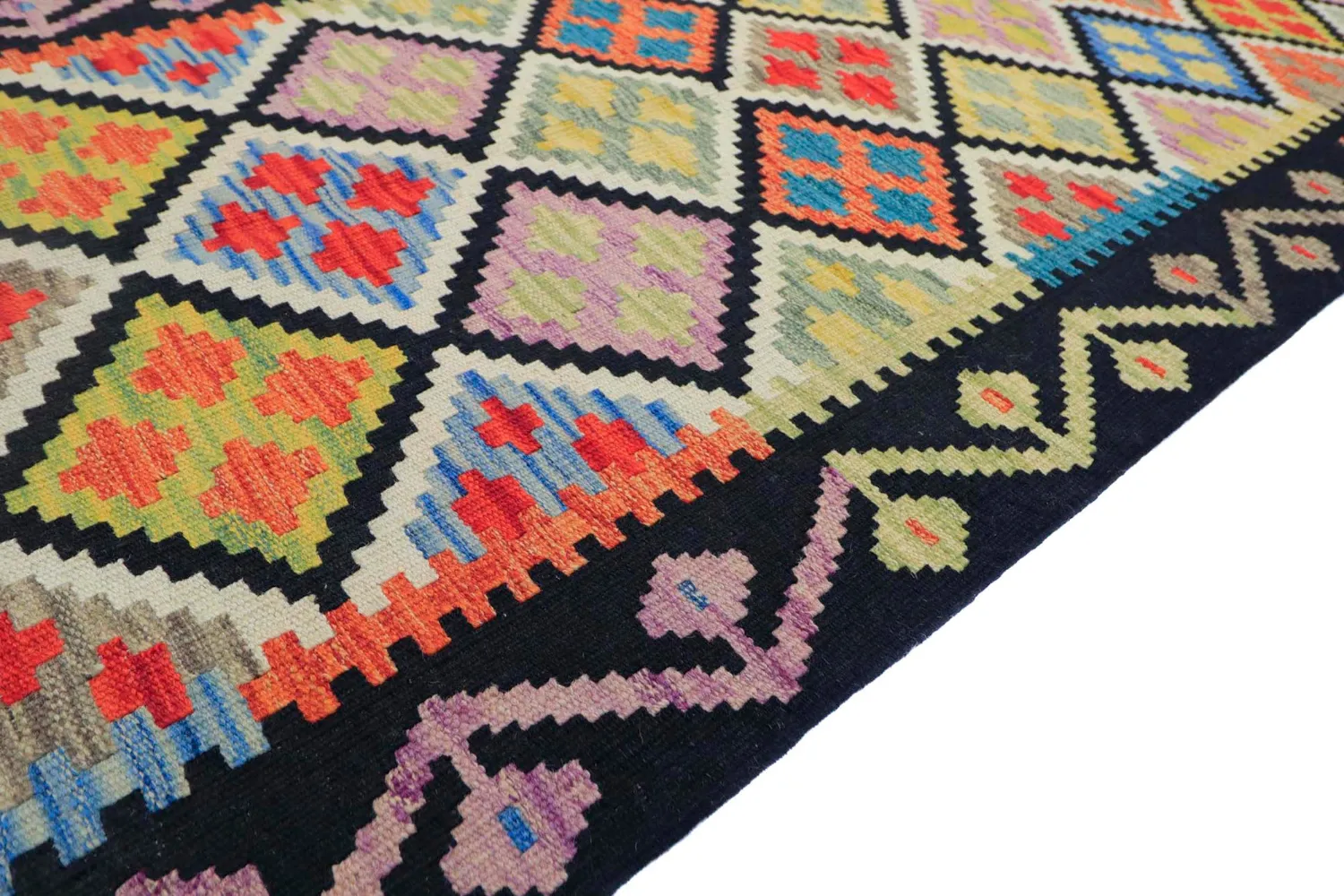 Oosters Tapijt - Vegi Kelim Hand Woven - 80 x 268 cm