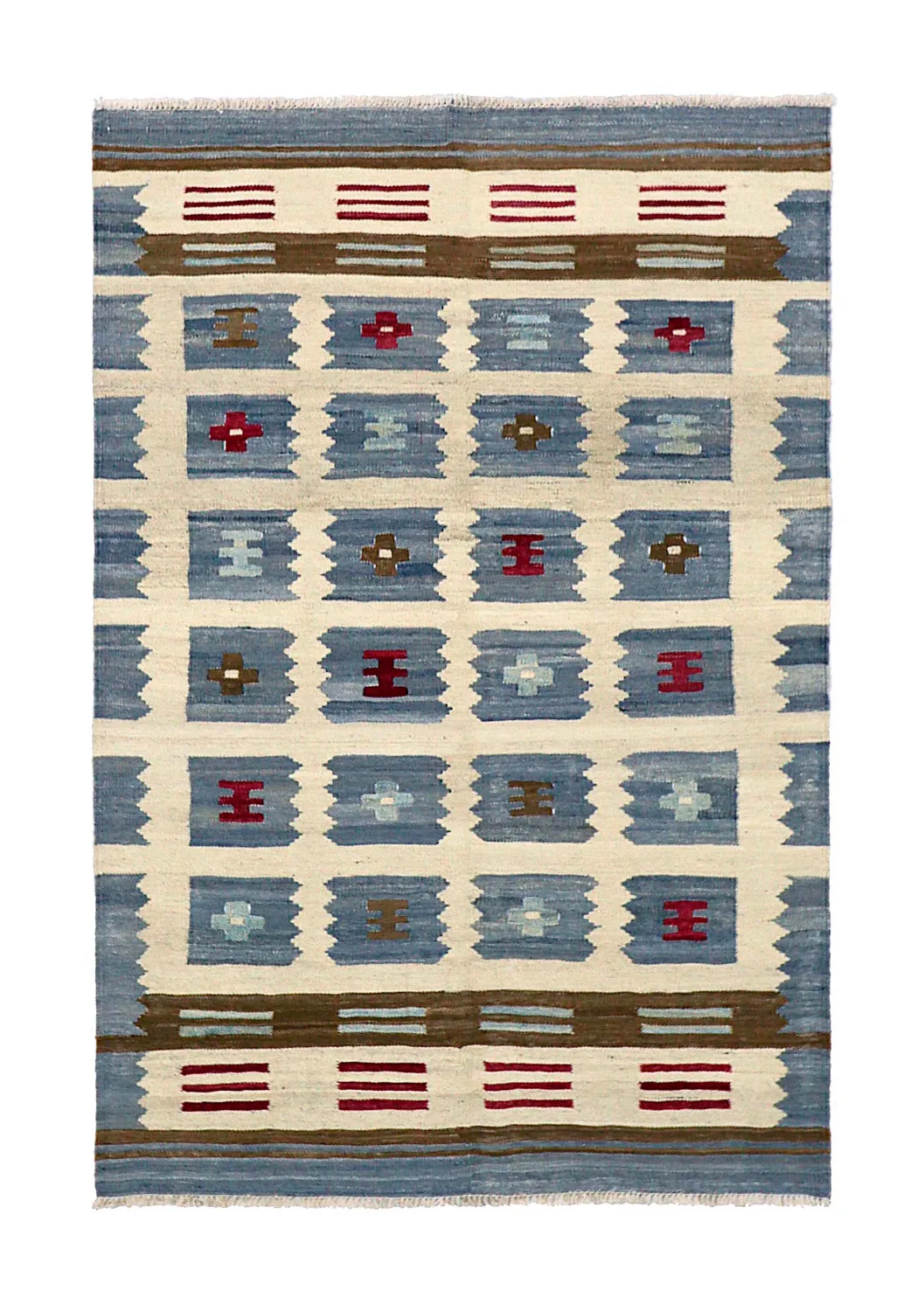 Oosters Tapijt - Vegi Kelim Hand Woven - 100 x 148 cm