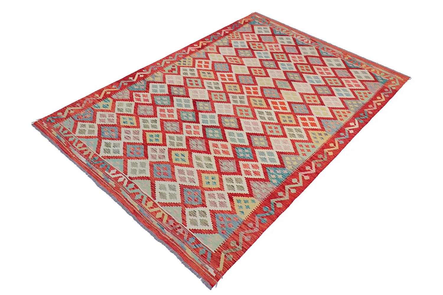 Oosters Tapijt - Vegi Kelim Hand Woven - 174 x 250 cm