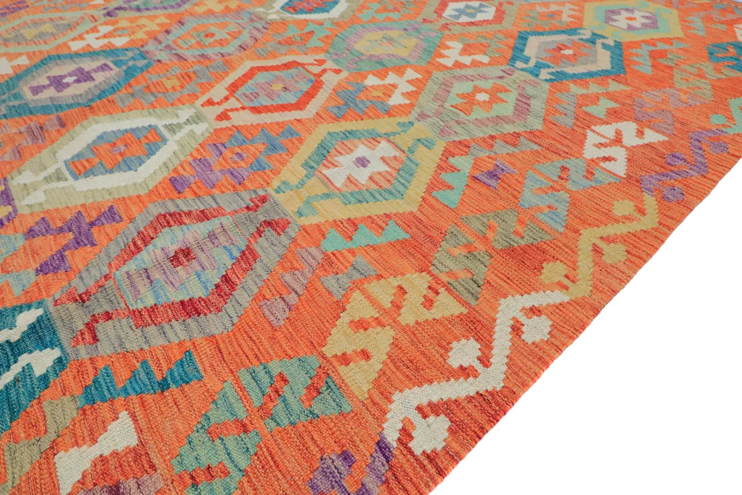 Oosters Tapijt - Vegi Kelim Hand Woven - 183 x 240 cm