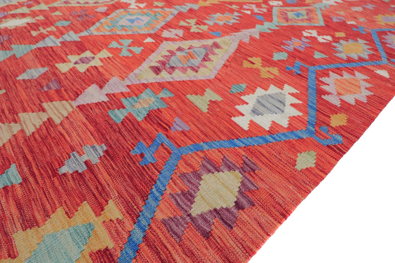 Oosters Tapijt - Vegi Kelim Hand Woven - 201 x 300 cm
