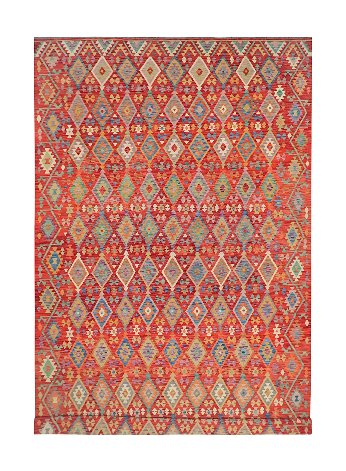 Oosters Tapijt - Vegi Kelim Hand Woven - 303 x 491 cm