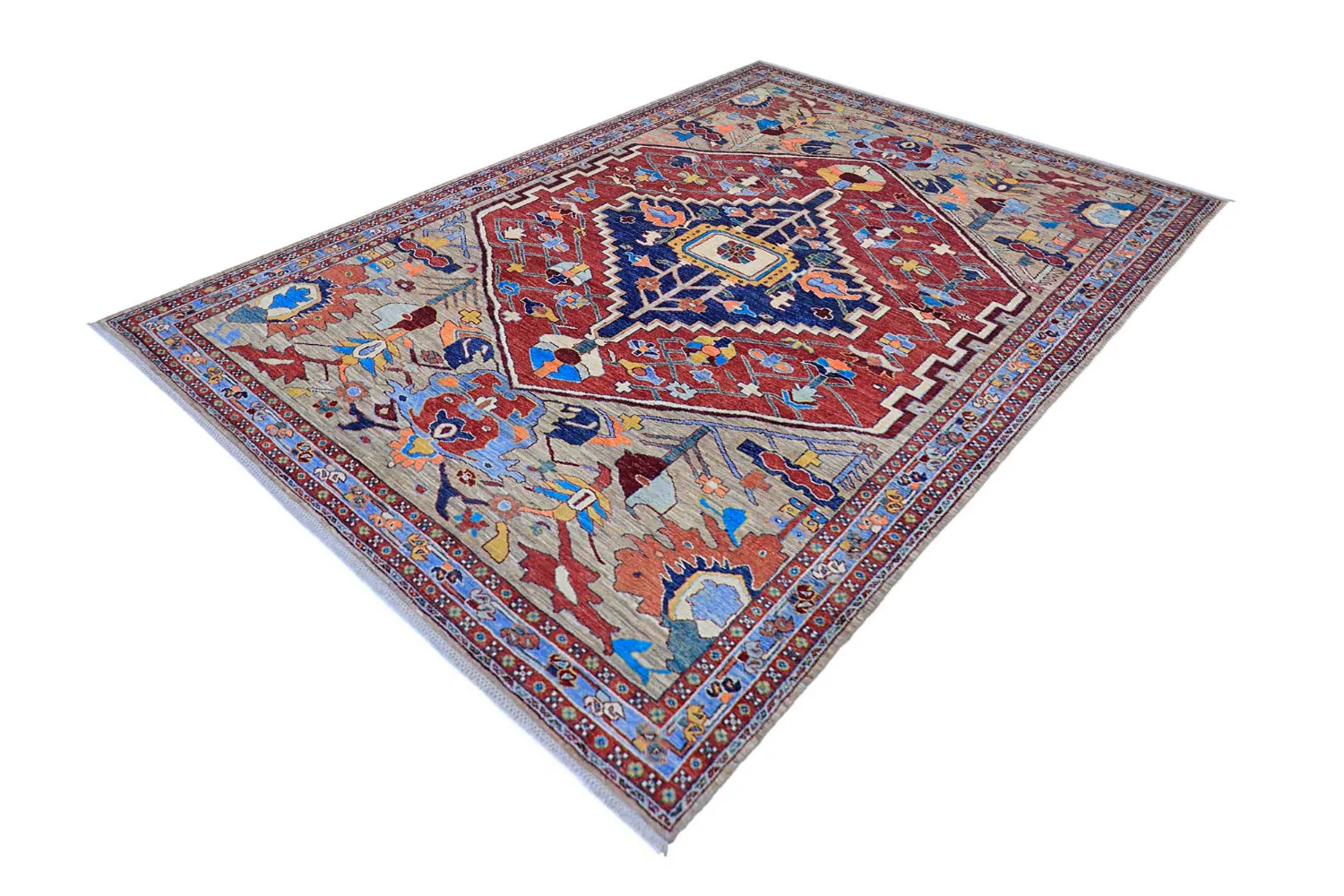 Oosters Tapijt - Chaman Rug Hand Knotted - 199 x 291 cm