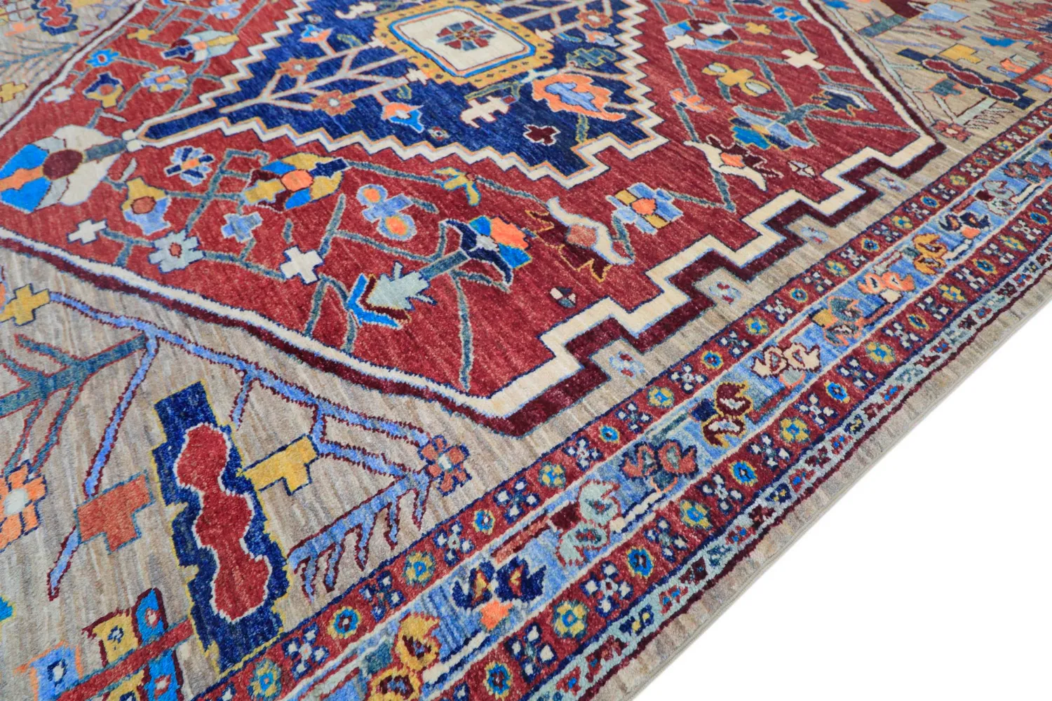 Oosters Tapijt - Chaman Rug Hand Knotted - 199 x 291 cm