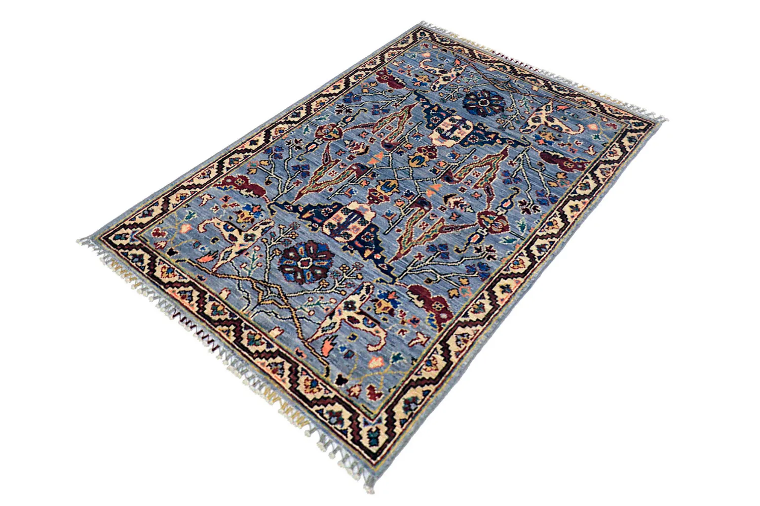 Oosters Tapijt - Chaman Rug Hand Knotted - 83 x 124 cm
