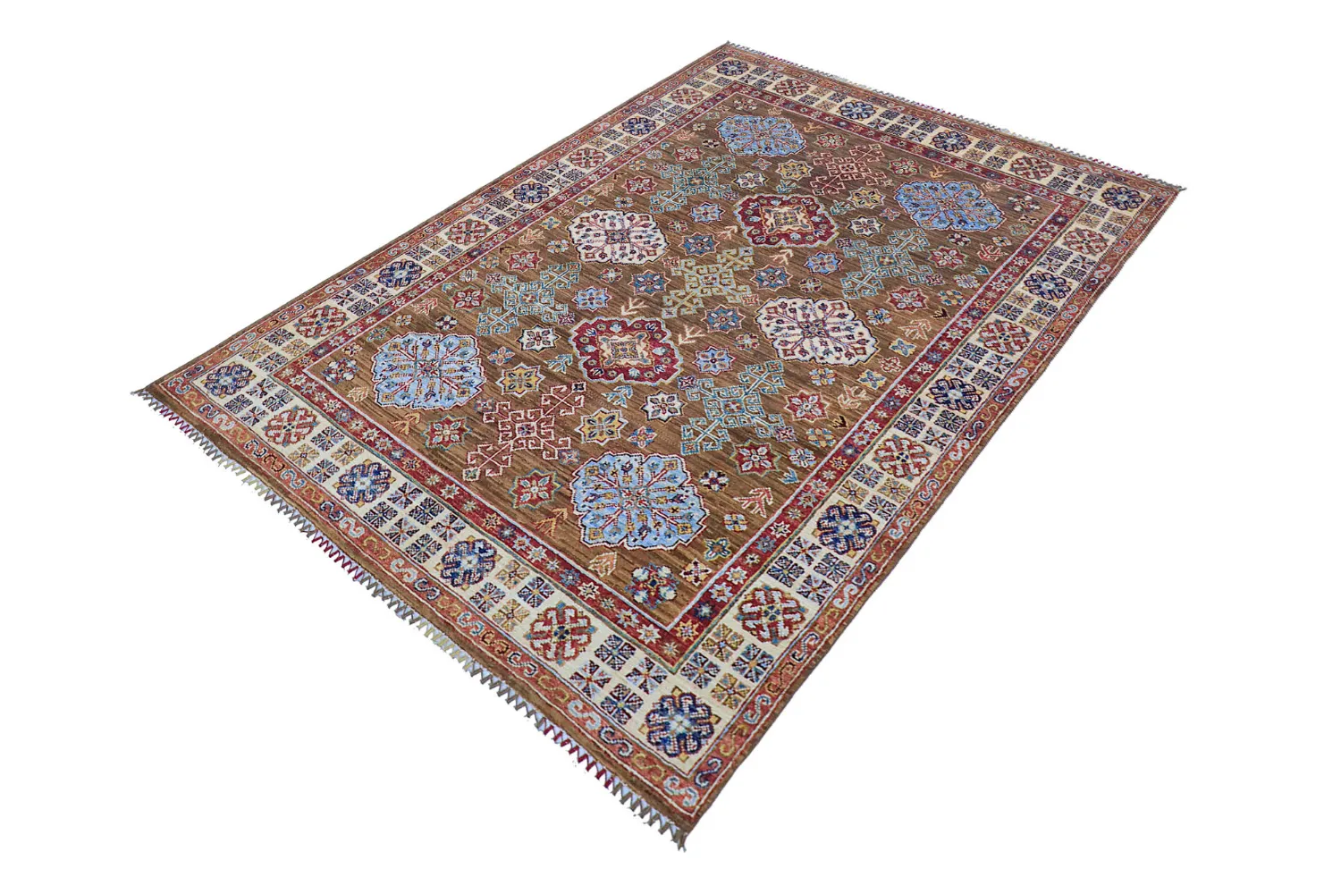 Oosters Tapijt - Chaman Rug Hand Knotted - 151 x 204 cm