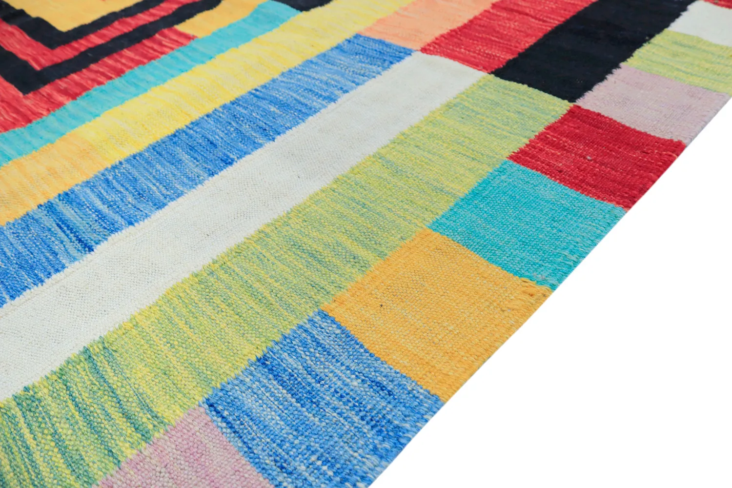 Oosters Tapijt - Kelim Hand Woven - 201 x 299 cm