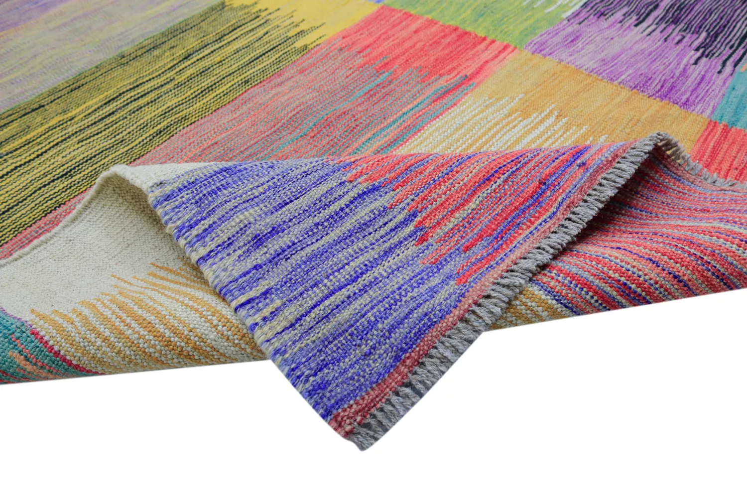 Oosters Tapijt - Kelim Hand Woven - 196 x 300 cm