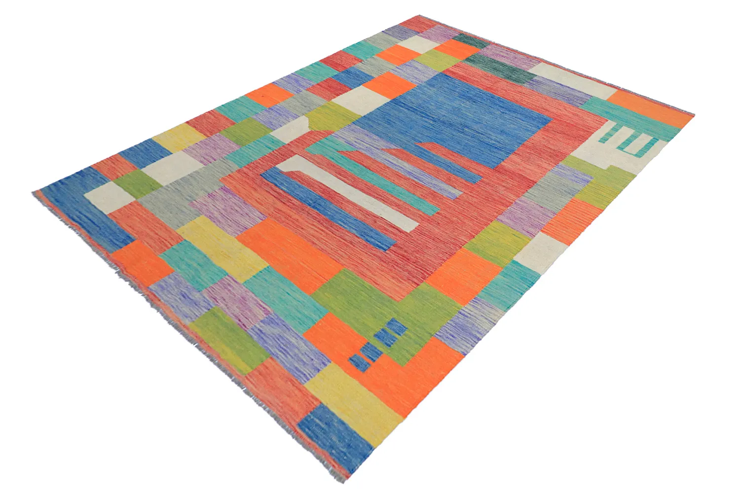 Oosters Tapijt - Kelim Hand Woven - 172 x 239 cm