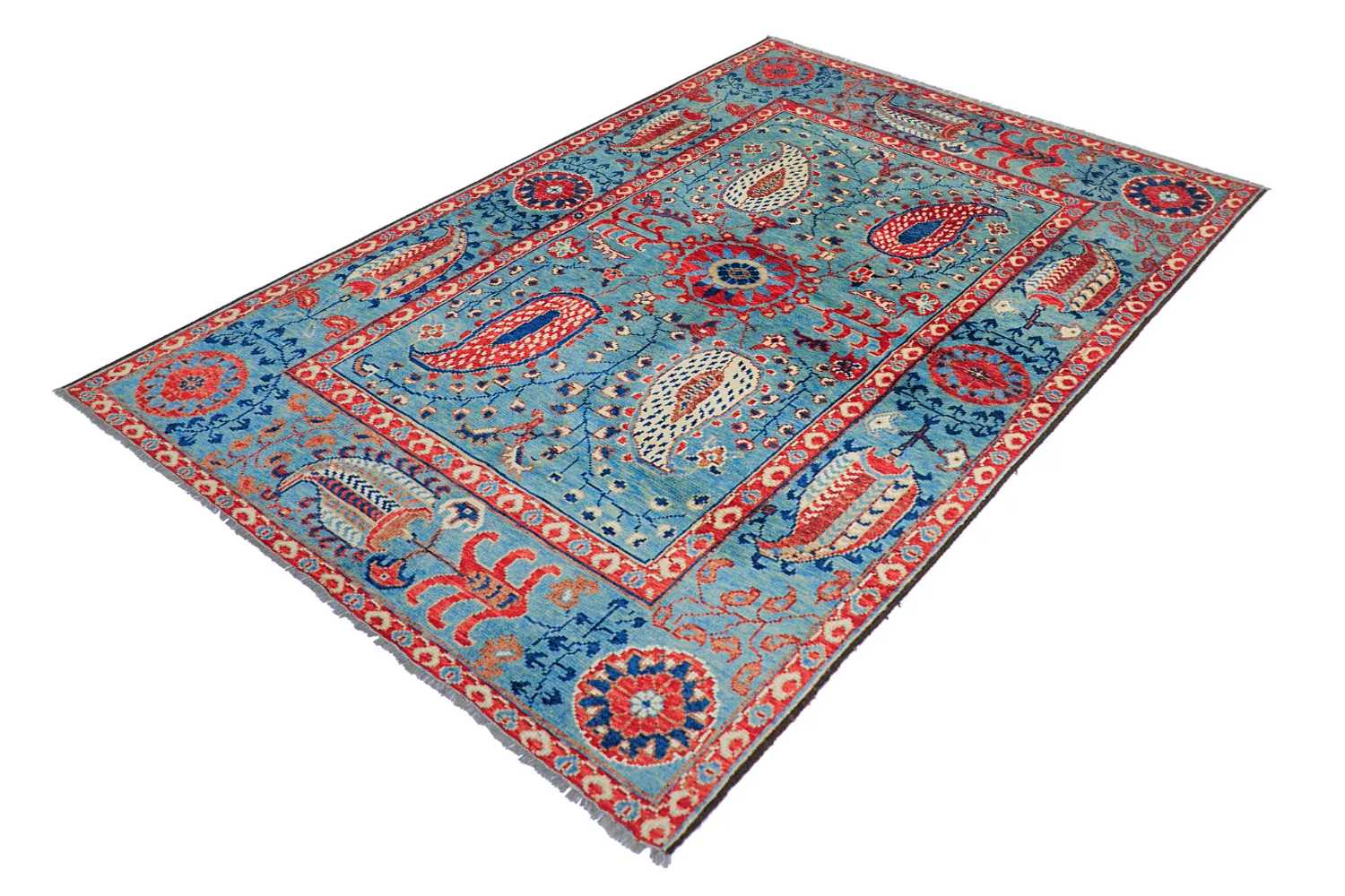Oosters Tapijt - Suzani Hand Knotted - 170 x 240 cm