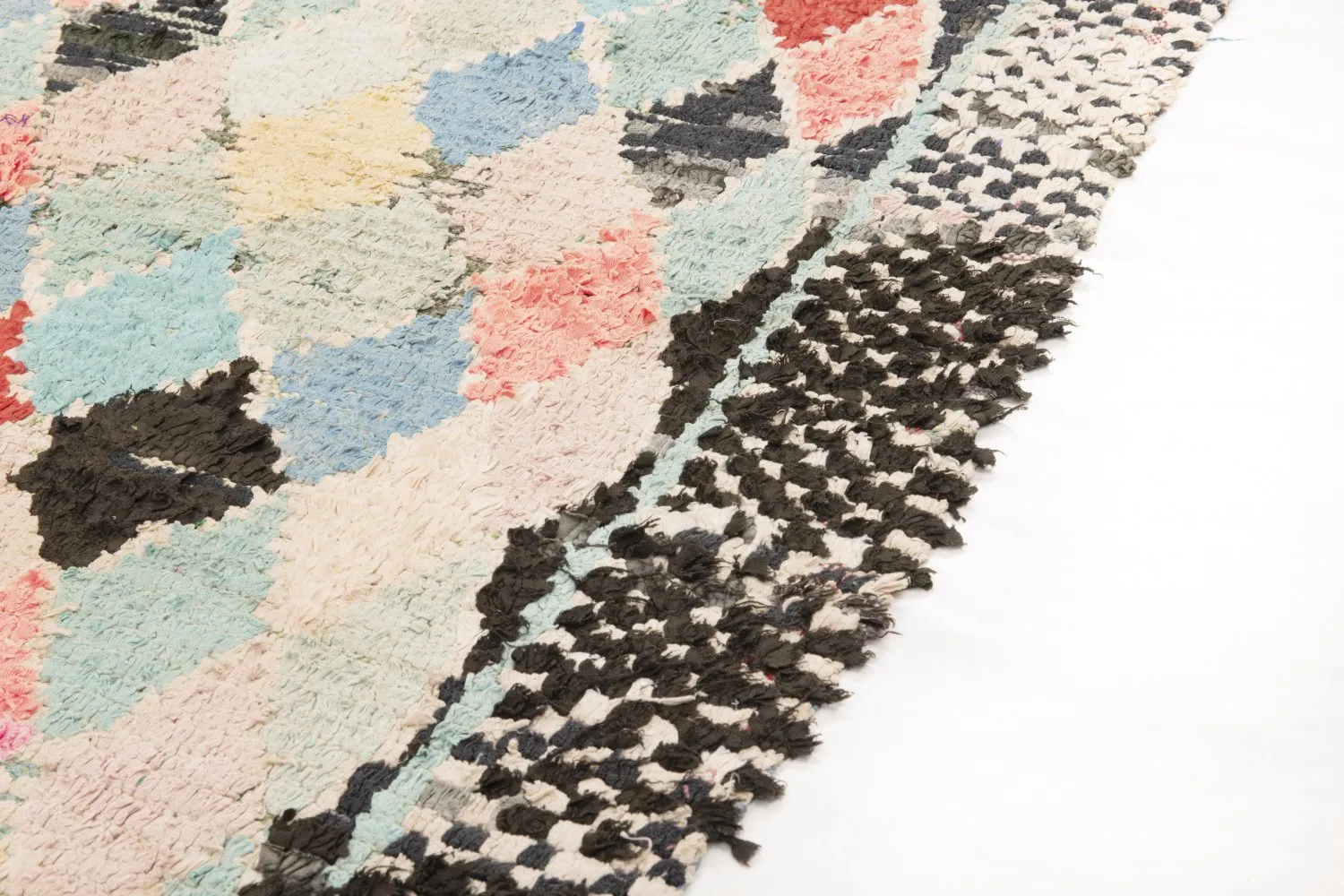 Marokkaanse Berber tapijt Boucherouite 170 x 105 cm